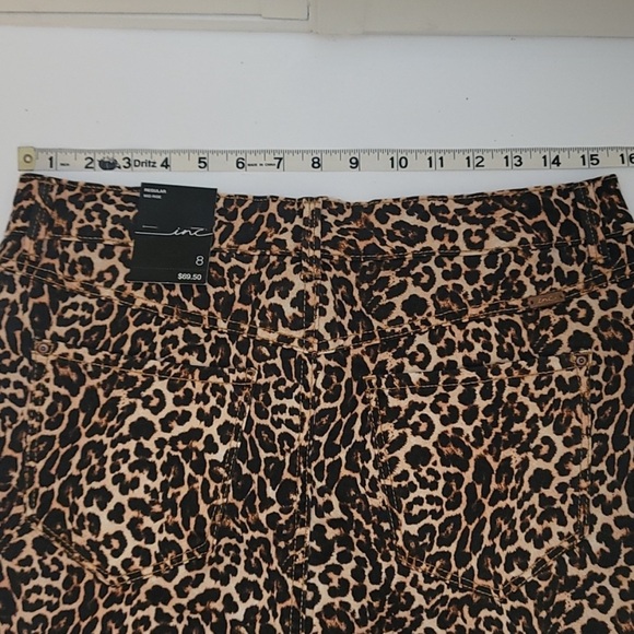 NWT INC Leopard Print Skirt - Picture 9 of 10